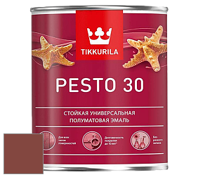 Краска Tikkurila Euro Pesto 30 эмаль цвет N414 