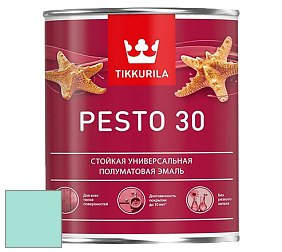 Краска Tikkurila Euro Pesto 30 эмаль цвет X371 