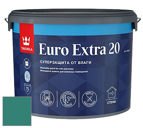 Краска Tikkurila Euro Extra 20 краска для стен и потолков цвет NCS S 4040-B70G 