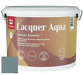Краска Tikkurila Lacquer Aqua (полуглянцевый) лак интерьерный цвет 3455 Море