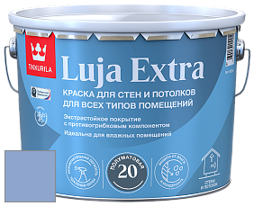 Краска Tikkurila Luja 20 Extra полуматовая краска для влажных помещений цвет J349 