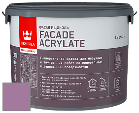 Краска Tikkurila Facade Acrylate краска внутренних и наружных работ цвет J341 