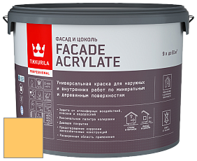 Краска Tikkurila Facade Acrylate краска внутренних и наружных работ цвет X304 