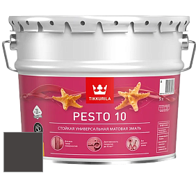Краска Tikkurila Euro Pesto 10 эмаль цвет Y501 Y501