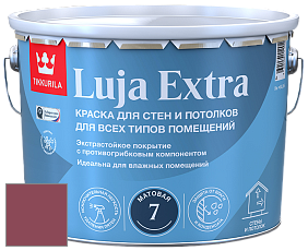 Краска Tikkurila Luja Extra 7 матовая краска для влажных помещений цвет N334 