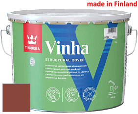 Краска Tikkurila Vinha кроющий антисептик для деревянных фасадов цвет 534X 