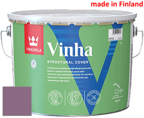 Краска Tikkurila Vinha кроющий антисептик для деревянных фасадов цвет S341 