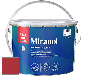 Краска Tikkurila Miranol высокопрочная эмаль цвет RAL 3031 