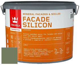 Краска Tikkurila Facade Silicon краска фасадная цвет Q559 