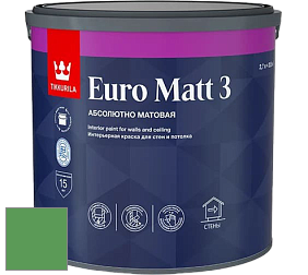 Краска Tikkurila Euro Matt 3 краска для стен и потолков цвет K379 