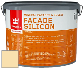 Краска Tikkurila Facade Silicon краска фасадная цвет Q102 