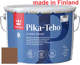 Краска Tikkurila Pika-Teho краска для деревянных фасадов цвет Q195 Rousku