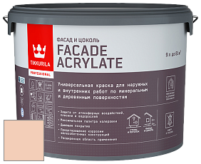 Краска Tikkurila Facade Acrylate краска фасадная цвет Q185 