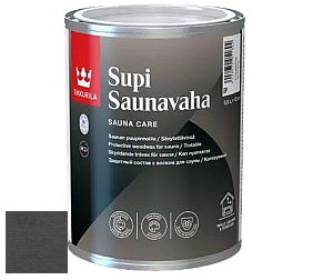 Краска Tikkurila Supi Saunavaha защитный состав для сауны цвет 3436 Гром