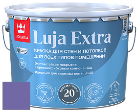 Краска Tikkurila Luja 20 Extra полуматовая краска для влажных помещений цвет NCS S 3050-R60B 