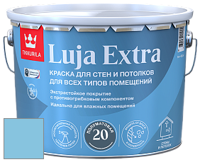 Краска Tikkurila Luja 20 Extra полуматовая краска для влажных помещений цвет X361 