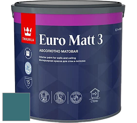 Краска Tikkurila Euro Matt 3 краска для стен и потолков цвет N367 