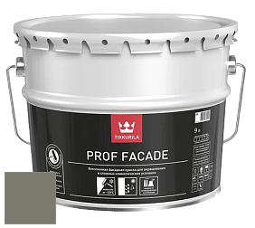 Краска Tikkurila Euro Prof Facade краска фасадная цвет RAL 7003 