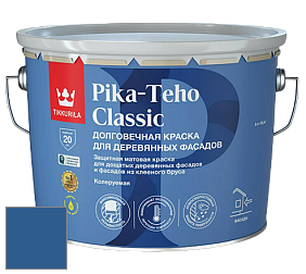Краска Tikkurila Pika-Teho Classic краска для деревянных фасадов цвет NCS S 4050-R80B 