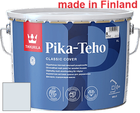 Краска Tikkurila Pika-Teho краска для деревянных фасадов цвет Y435 Ледник