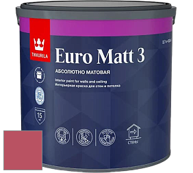 Краска Tikkurila Euro Matt 3 краска для стен и потолков цвет N328 