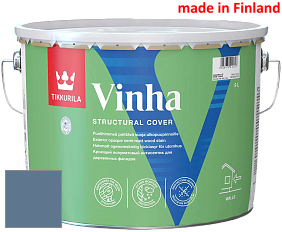 Краска Tikkurila Vinha кроющий антисептик для деревянных фасадов цвет S431 Дельфт