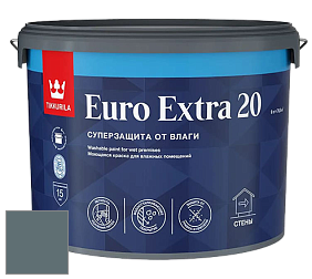 Краска Tikkurila Euro Extra 20 краска для стен и потолков цвет V492 