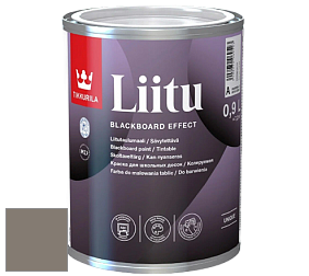 Краска Tikkurila Liitu Краска для школьных досок цвет L487 Крот