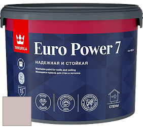 Краска Tikkurila Euro Power 7 краска для стен и потолков цвет X478 