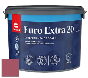 Краска Tikkurila Euro Extra 20 краска для стен и потолков цвет NCS S 3050-R10B 