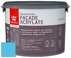 Краска Tikkurila Facade Acrylate краска внутренних и наружных работ цвет J360 