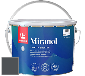 Краска Tikkurila Miranol высокопрочная эмаль цвет Y500 Ковкое железо