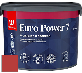 Краска Tikkurila Euro Power 7 краска для стен и потолков цвет N327 