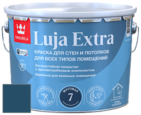 Краска Tikkurila Luja Extra 7 матовая краска для влажных помещений цвет N361 