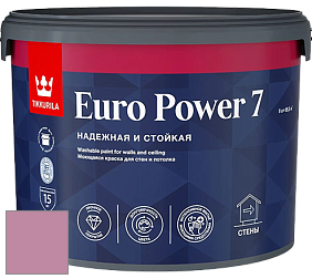Краска Tikkurila Euro Power 7 краска для стен и потолков цвет S337 