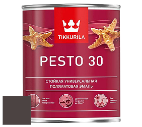 Краска Tikkurila Euro Pesto 30 эмаль цвет X501 Баклажан