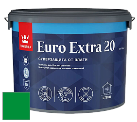 Краска Tikkurila Euro Extra 20 краска для стен и потолков цвет RAL 6037 