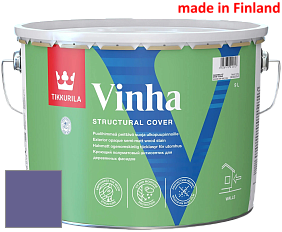 Краска Tikkurila Vinha кроющий антисептик для деревянных фасадов цвет N344 