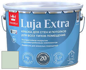 Краска Tikkurila Luja 20 Extra полуматовая краска для влажных помещений цвет Y378 