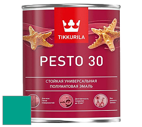 Краска Tikkurila Euro Pesto 30 эмаль цвет S371 