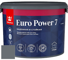 Краска Tikkurila Euro Power 7 краска для стен и потолков цвет V500 