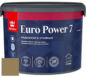 Краска Tikkurila Euro Power 7 краска для стен и потолков цвет N454 