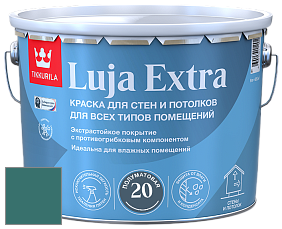 Краска Tikkurila Luja 20 Extra полуматовая краска для влажных помещений цвет N370 