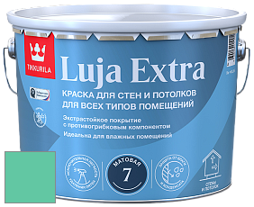 Краска Tikkurila Luja Extra 7 матовая краска для влажных помещений цвет NCS S 1050-B90G 
