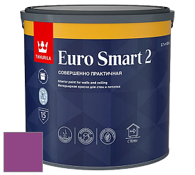 Краска Tikkurila Euro Smart 2 краска для стен и потолков цвет RAL 4008 