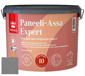 Краска Tikkurila Paneeli Assa Expert 10 интерьерный матовый лак цвет 3437 Дикая птица