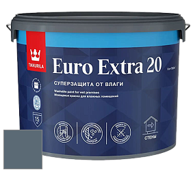 Краска Tikkurila Euro Extra 20 краска для стен и потолков цвет V490 