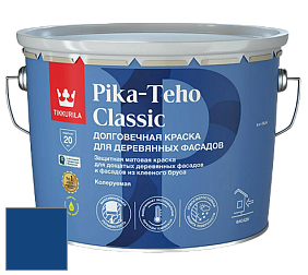 Краска Tikkurila Pika-Teho Classic краска для деревянных фасадов цвет RAL 5010 