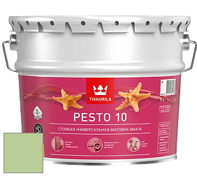 Краска Tikkurila Euro Pesto 10 эмаль цвет J383 Звон