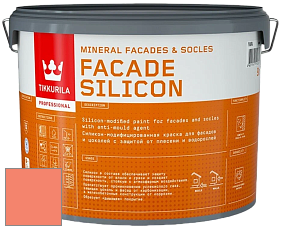 Краска Tikkurila Facade Silicon краска фасадная цвет NCS S 0560-Y70R 